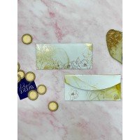 Gold Dust Floral Envelope (Set of 12)